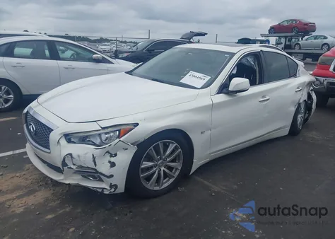 2015 Infiniti Q50 Premium z USA, uszkodzony, nr VIN JN1BV7APXFM355163